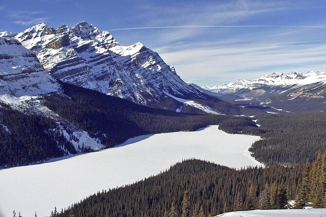 Moraine Lake, Louise Emerald Lake, and Peyto Lake all in day tour - Natural Bridge, the winter replacement