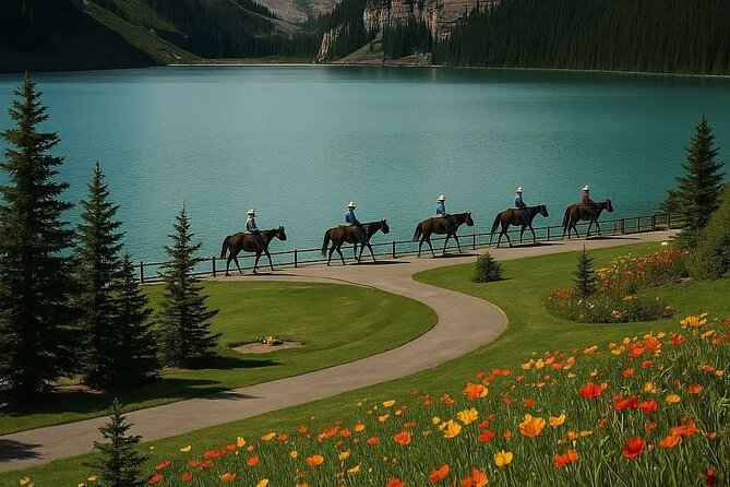 Moraine Lake, Louise, Emerald Lake, Johnston Canyon, Banff Town - Lake Louise: one hour beside Victoria Glacier