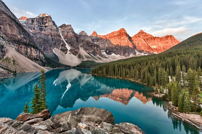 Moraine Lake Sunrise(2.5hrs)&Lake Louise(2hrs) from Canmore/Banff - Why the Moraine Lake sunrise is worth the alarm