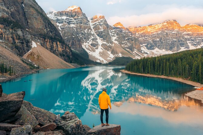 Moraine Lake Sunrise & Lake Louise Golden Hour Experience - The ride back to Canmore or Banff