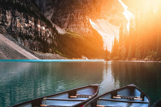 Moraine Lake Sunrise & Lake Louise Tour - from Canmore/Banff - Morant’s Curve is short but worthwhile
