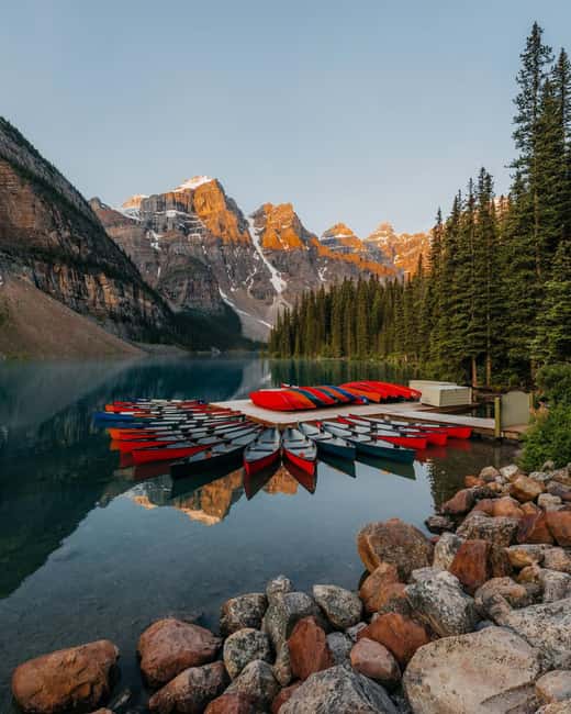 Moraine Lake Sunrise: Premium Tour from Canmore & Banff - Key points to know before booking