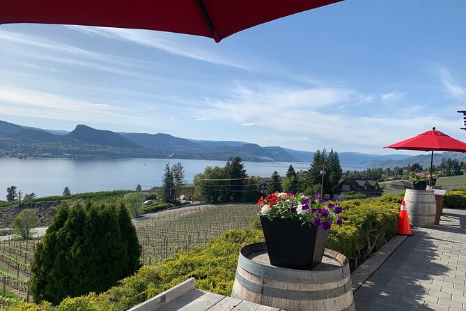 Naramata Full Day Lunch Wine Tour- Incl. Tasting Fees & Gratuity! - Moraine Winery brings lake views and a charitable purpose