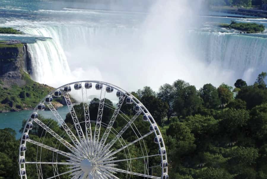 Niagara Adventure Theater & SkyWheel Combo - The four-minute walk to Clifton Hill