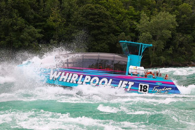 Niagara CANADA, Domed (Dry) Jet Boat Tour - Devil’s Hole Is the Main Event