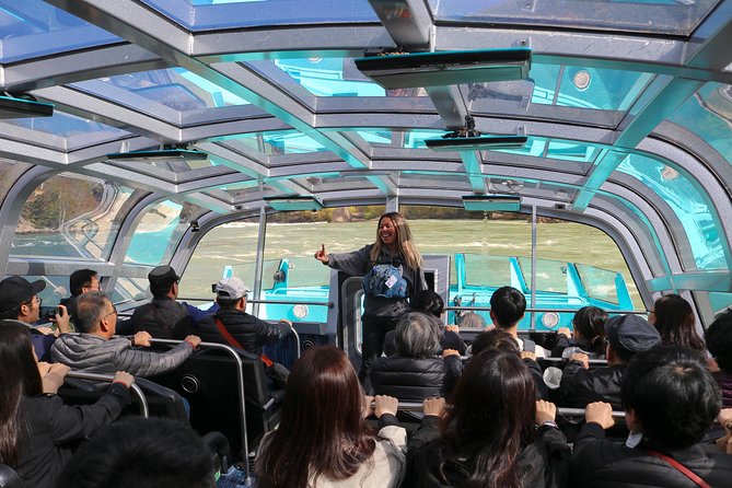 Niagara CANADA, Domed (Dry) Jet Boat Tour - Guide Commentary Adds More Than Noise