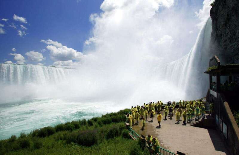Niagara Falls: Boat, Journey Behind the Falls, & Tower Tour - Whirlpool Rapids and Niagara Glen: the wider river comes first