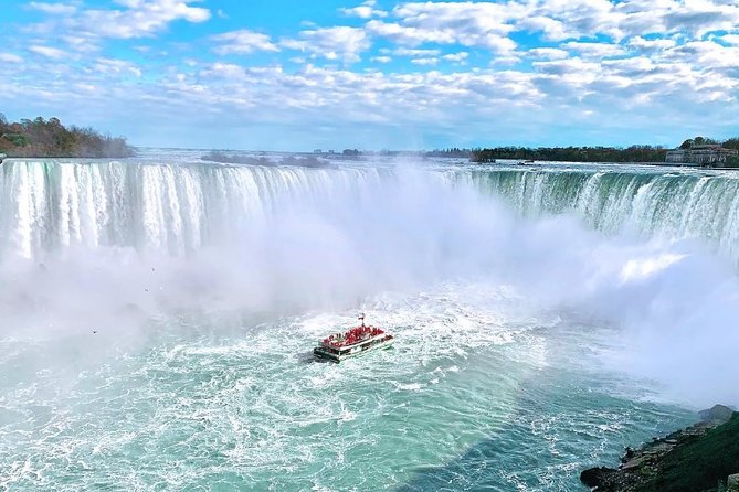 Niagara Falls Canada 3-Hour Tour w/Boat & Behind the Falls - Niagara City Cruises gets you into the spray