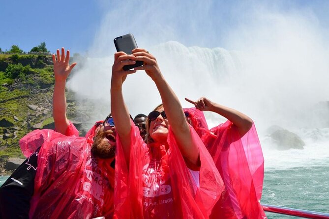 Niagara Falls Canada Walking Tour With Boat Cruise - Boarding Niagara City Cruises by Hornblower