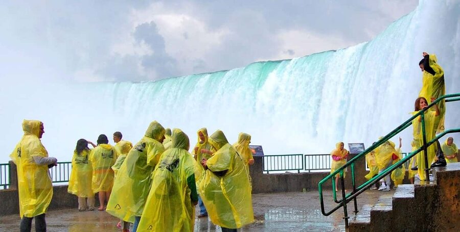 Niagara Falls: Day Tour with Boat & Journey Behind the Falls - Seeing the Falls from Skylon Tower