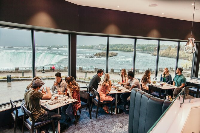Niagara Falls Evening Tour with Boat, Journey, Dinner & Fireworks - The Sheraton Fallsview buffet