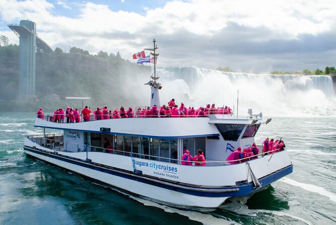 Niagara Falls from Toronto: Skip-the-Line Boat & Skylon Tower - Niagara City Cruises and the best spray in town
