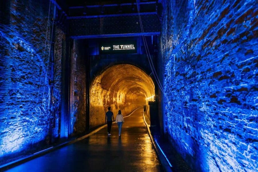 Niagara Falls: Niagara Parks Power Station & Tunnel at Night - The generator hall and the story of Niagara power