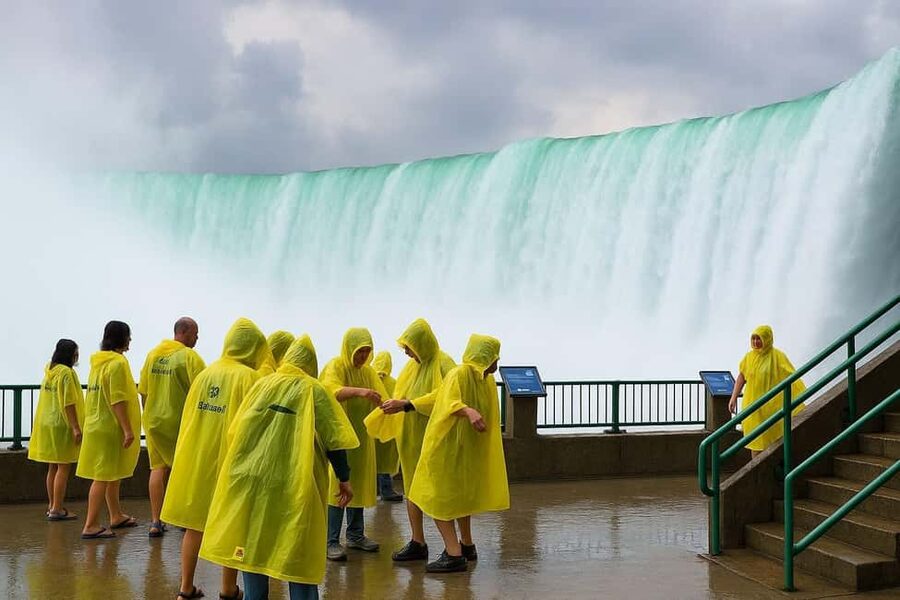 Niagara Falls, ON: Guided Tour with Boat, Skylon & Journey - Scenic stops at the Spanish Aero Car and Floral Clock