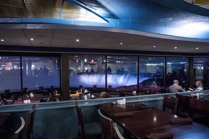 Niagara Falls Premium Night Tour: Fireworks Boat Cruise & Dinner - The 7:00 p.m. pickup and narrated drive
