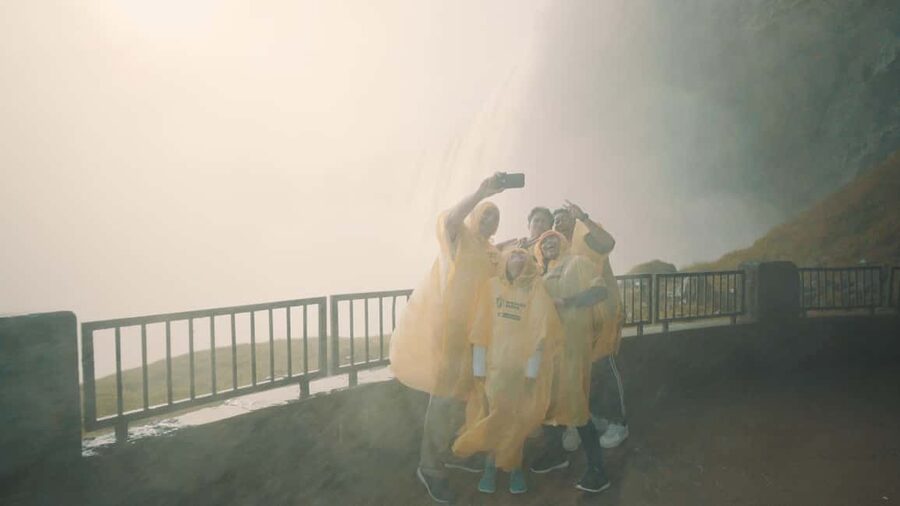 Niagara Falls: Premium Tour, Boat & Journey Behind the Falls - Skylon Tower and the full sweep of the Falls
