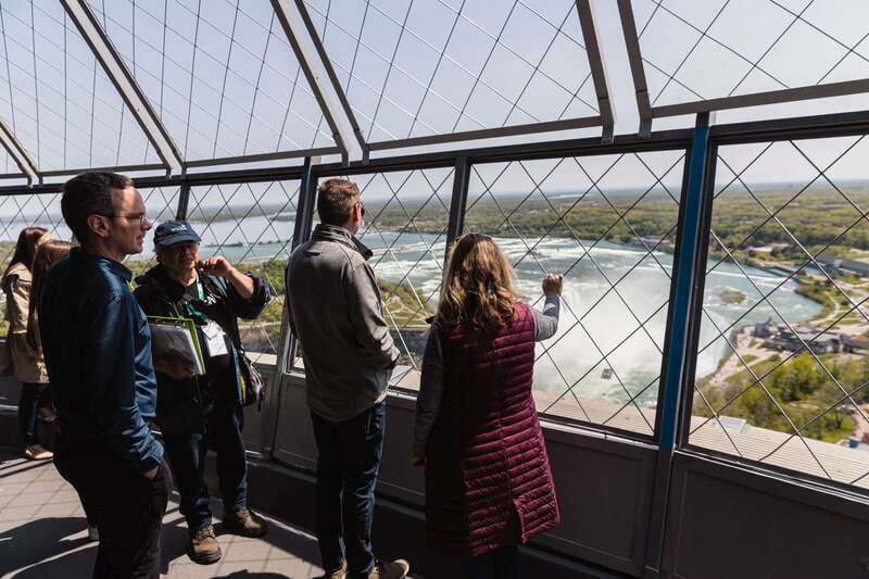 Niagara Falls: Skylon Tower & Power Station Guided Tour - Meeting the daredevils and seeing the Falls lit
