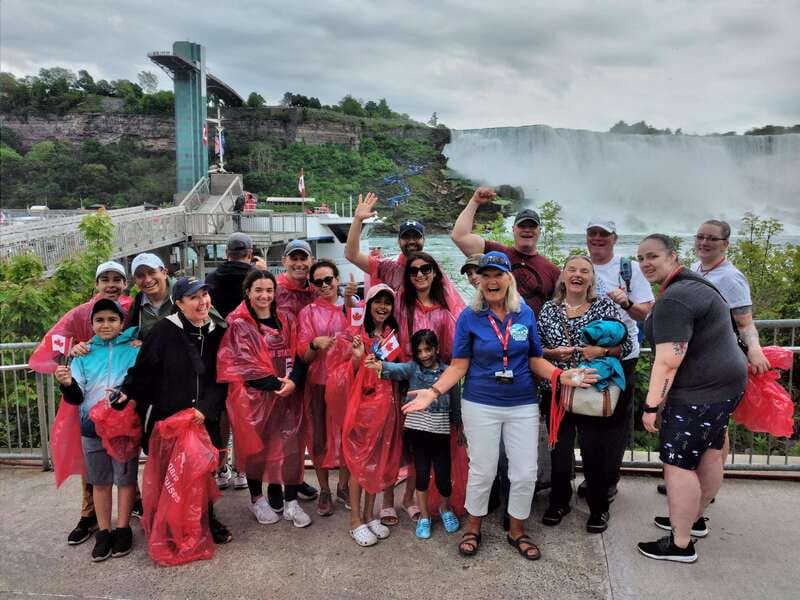 Niagara Falls Tour: Boat Ride, Journey Behind Falls and more - Walking beside the Canadian Falls