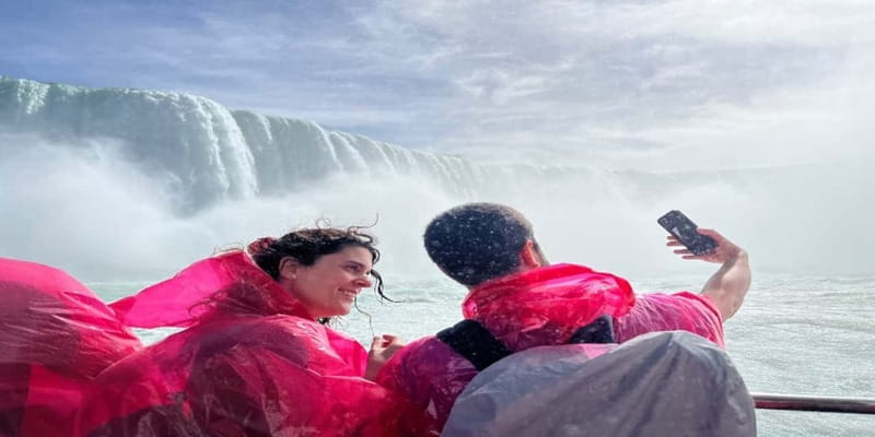 Niagara Falls Tour: Skylon, Journey Behind Falls & Boat Ride - Journey Behind the Falls at 125 feet below