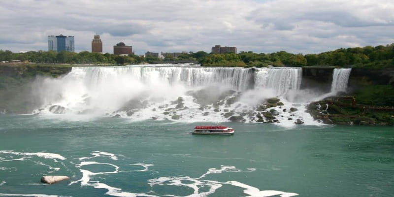 Niagara Falls Tour: Skylon, Journey Behind Falls & Boat Ride - The boat ride into the mist