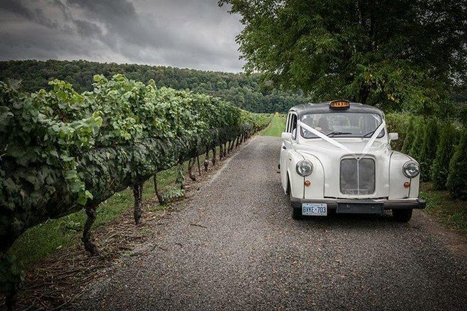 Niagara-on-the-Lake Wine Tour with Lunch -Private Tour in Classic English Cab - Four wineries, four different levels of attention