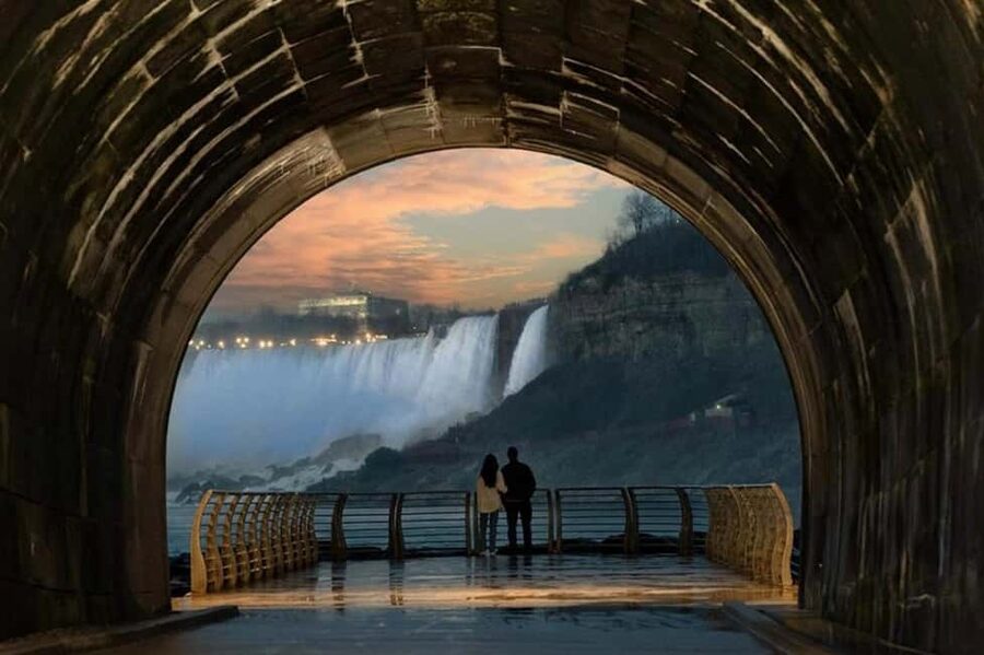 Niagara Parks: Power Pass + Falls Incline Railway - Descending 180 feet by glass elevator