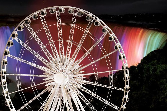 Niagara SkyWheel Admission Ticket - Boarding the enclosed gondola