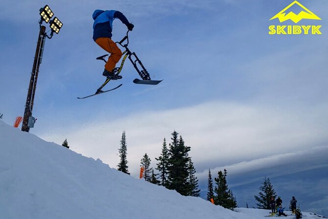 Official SkiByk Rentals in Banff & The Canadian Rockies - Riding Sunshine Village at your own pace