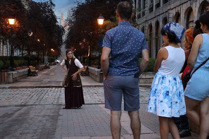 Old Montreal Ghost Walking Tour - History, ghosts, and theatrical participation