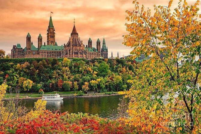 Ottawa Boat Cruise - Paul's Boat Line - Parliament Hill from the Ottawa River