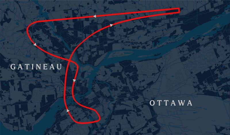 Ottawa: Helicopter Ride with Live Commentary - Chelsea and Gatineau Park from the air
