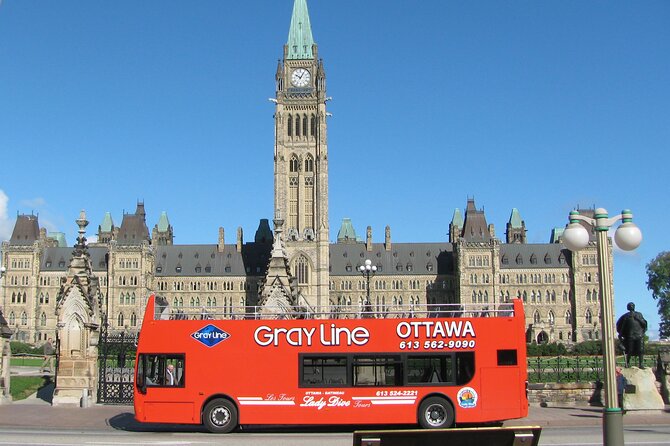 Ottawa Hop-On Hop-Off Sightseeing Tour - Parliament Hill, the river, and Confederation Boulevard