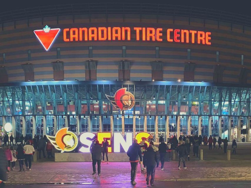 Ottawa: Ottawa Senators Ice Hockey Game Ticket - The First Minutes Inside The Arena
