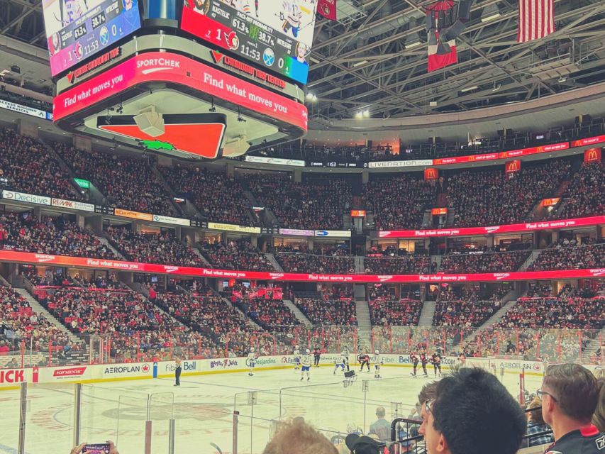 Ottawa: Ottawa Senators Ice Hockey Game Ticket - Choosing A Seat Without Overpromising The View