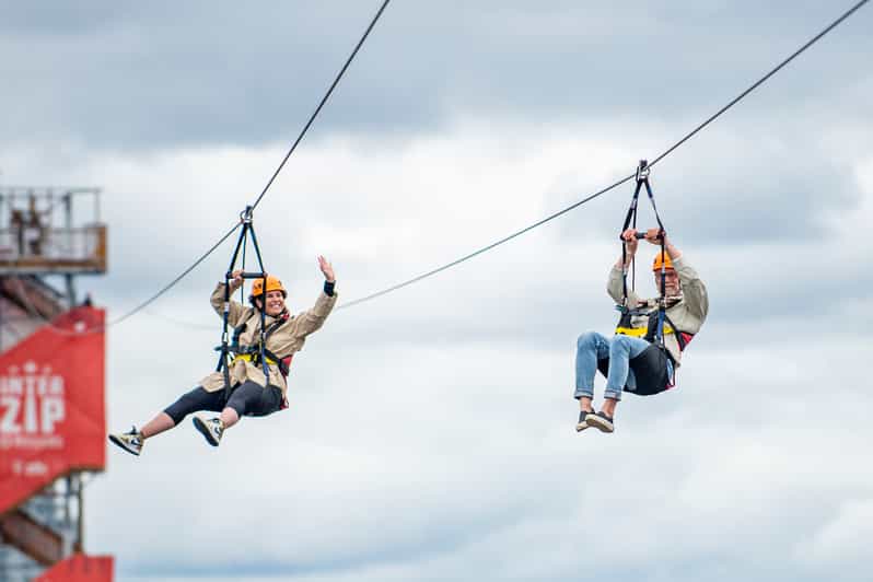 Ottawa: River Zipline Adventure - Check-in at Zibi in Gatineau