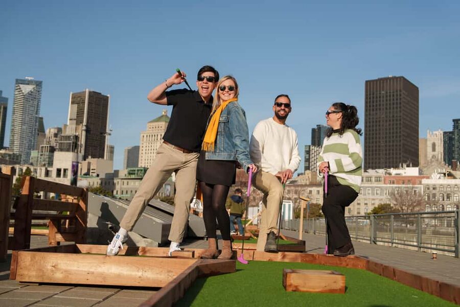 Outdoor mini golf in Montreal - Choosing between the Discovery and Experience courses