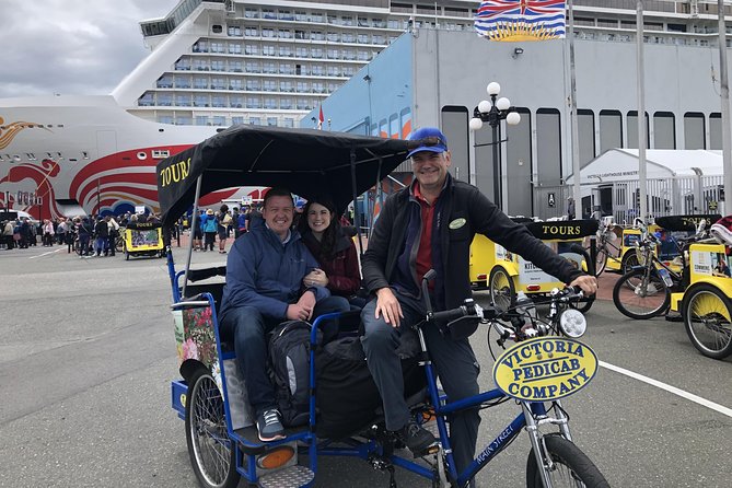 Pedicab Tour of Victoria from Cruise Ship Terminal - Why a pedicab works well in Victoria