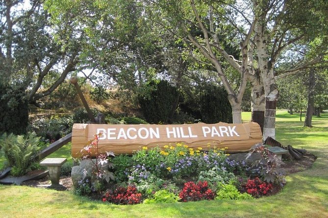 Pedicab Tour of Victoria from Cruise Ship Terminal - Forty minutes among peacocks at Beacon Hill Park