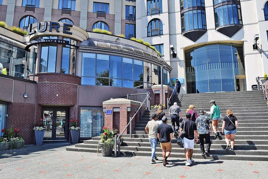 Pickle Pub Crawl: Ferry Rides and Appetizers - The first 20-minute harbour crossing