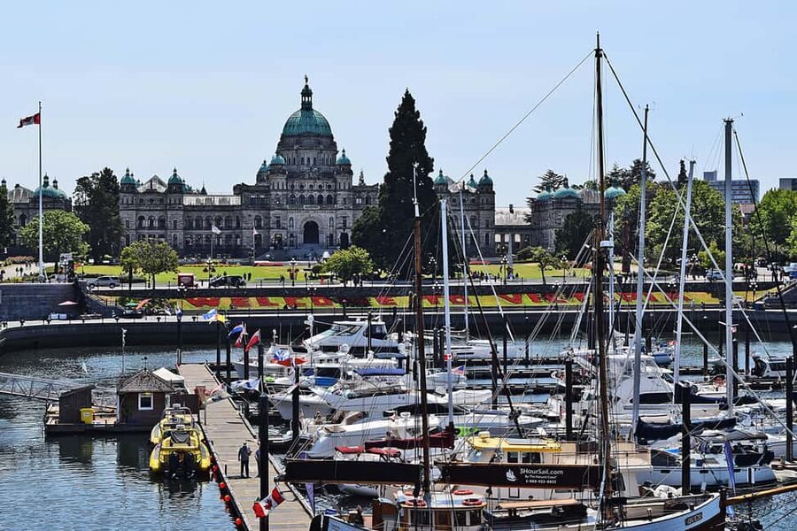 Pickle Pub Crawl: Ferry Rides and Appetizers - The second water taxi and Songhees Park