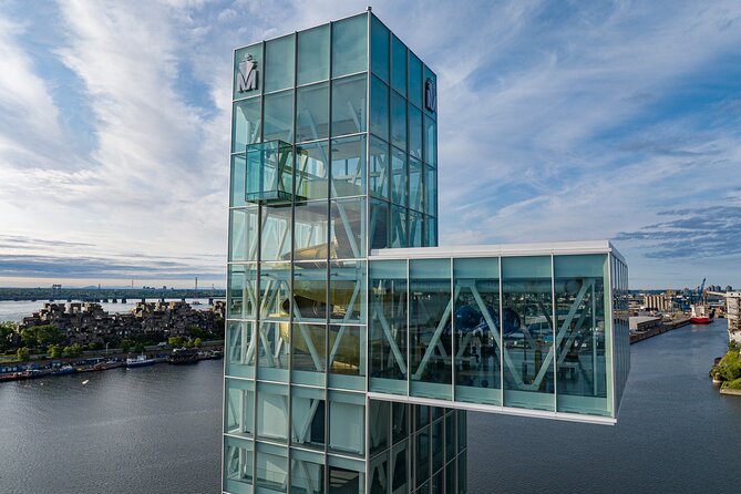 Port of Montreal Tower - The Glass Cage at 55 Meters