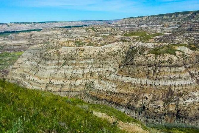 Private Badland Tour - Drumheller adds a town stop and a giant dinosaur