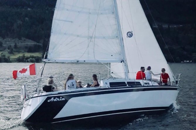 Private Kelowna Sailing Cruise on Okanagan Lake - What the $123.85 price means