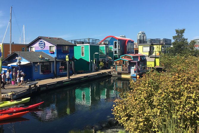 Private Tour of Beautiful Victoria in Luxury Van - Fisherman’s Wharf brings a splash of local character