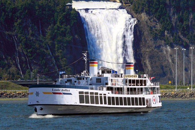 Quebec City Guided Sightseeing Cruise - Montmorency Falls from the river