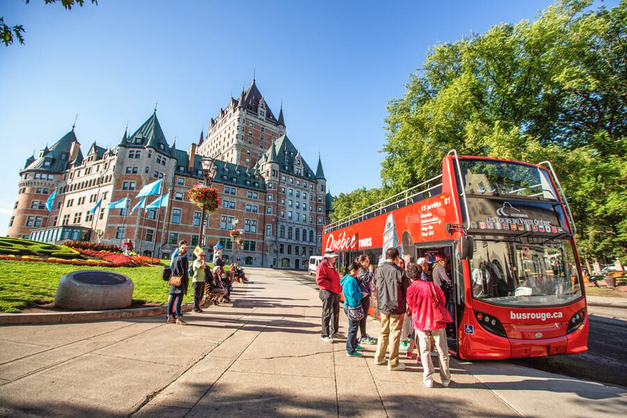 Quebec City: Hop-on Hop-off Open-Top Double Decker Bus Tour - From Saint-Roch to the Museum of Civilization