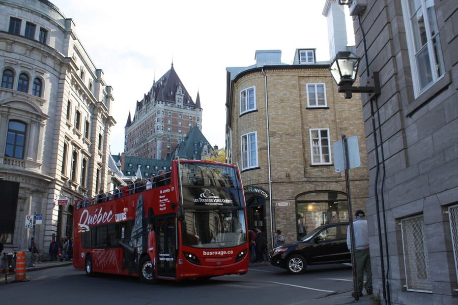 Quebec City: Hop-on Hop-off Open-Top Double Decker Bus Tour - Place Royale and the Marché du Vieux-Port