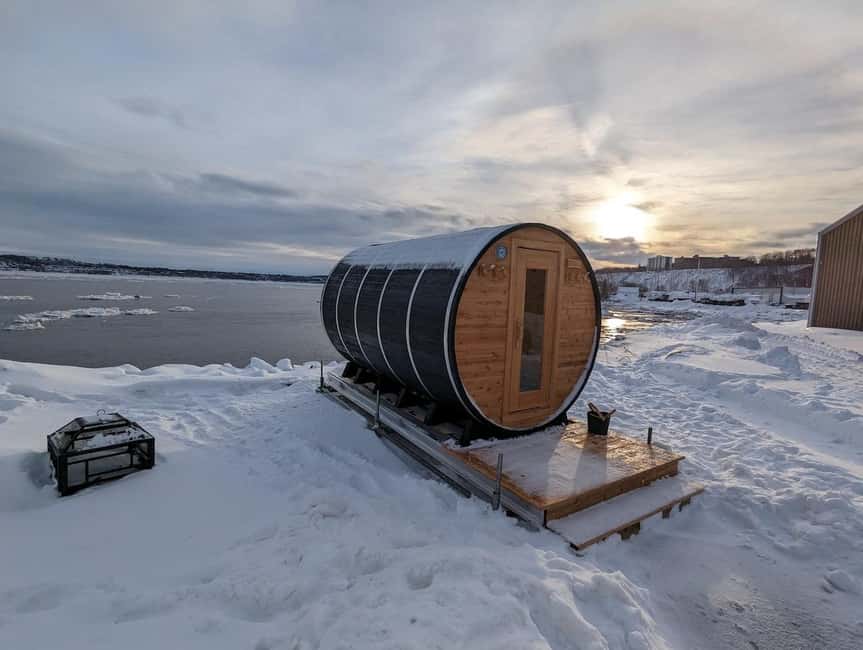 Quebec City: Ice Canoeing with Hot Chocolate & Sauna - Practical details that can make the day better