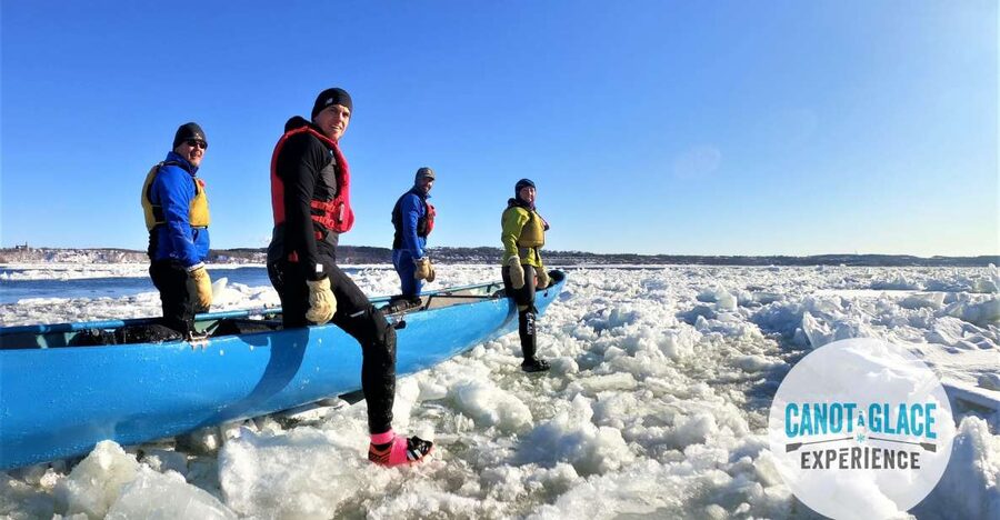 Quebec City: Ice Canoeing with Hot Chocolate & Sauna - The 30-minute class that makes the river possible