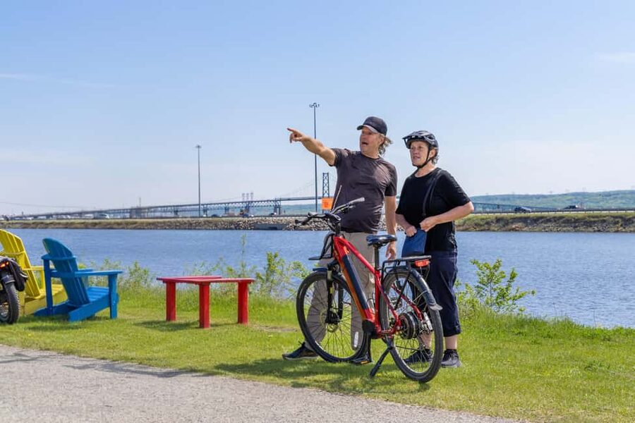 Quebec City: Montmorency Falls and Microbrewery eBike Tour - Meeting at Parc John-Munn beside La Barberie
